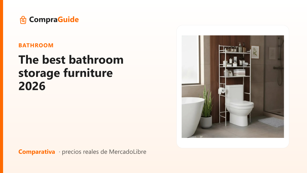 The best bathroom storage furniture 2026