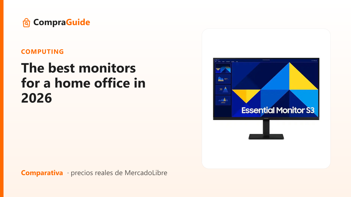 The best monitors for a home office in 2026