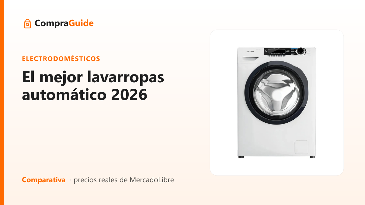 El mejor lavarropas automático en Argentina (2026)