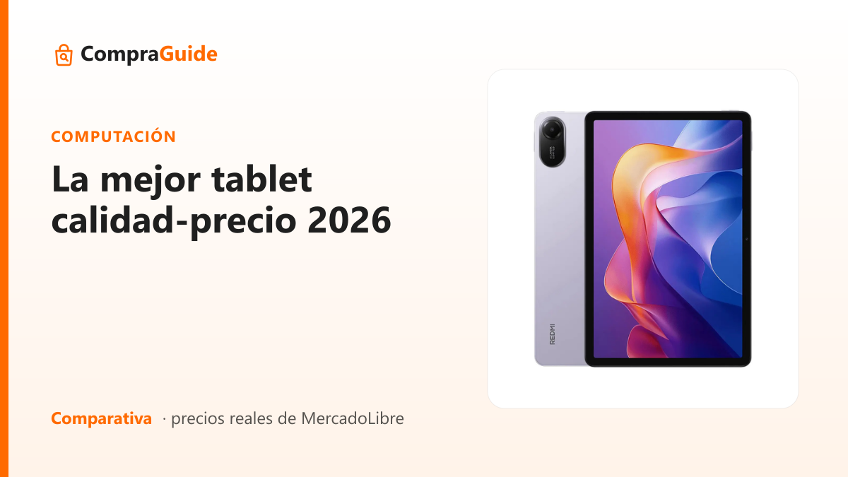 La mejor tablet calidad-precio 2026
