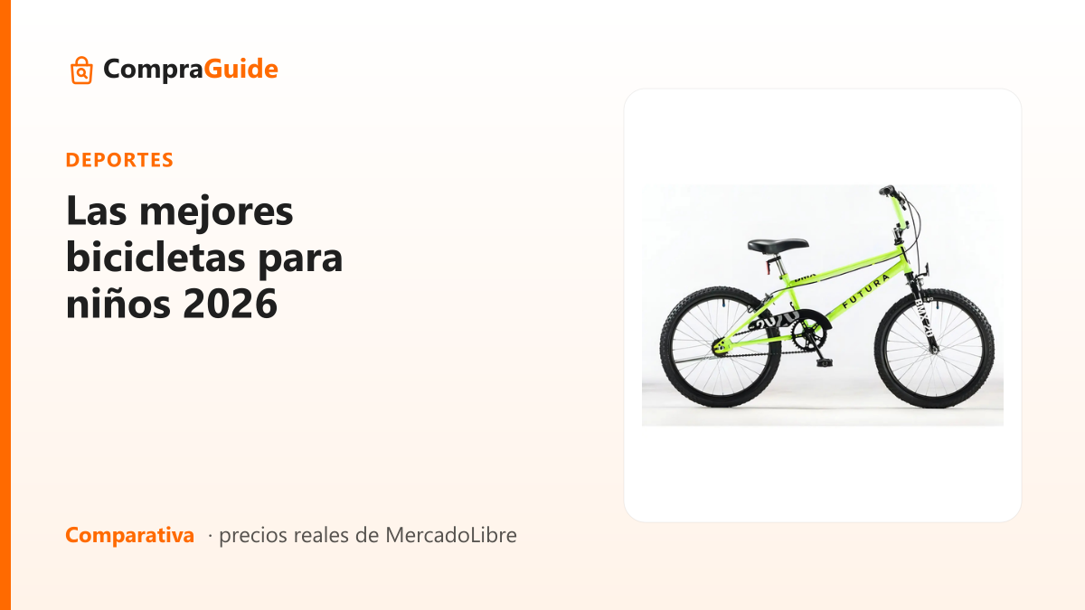 Las mejores bicicletas para niños 2026