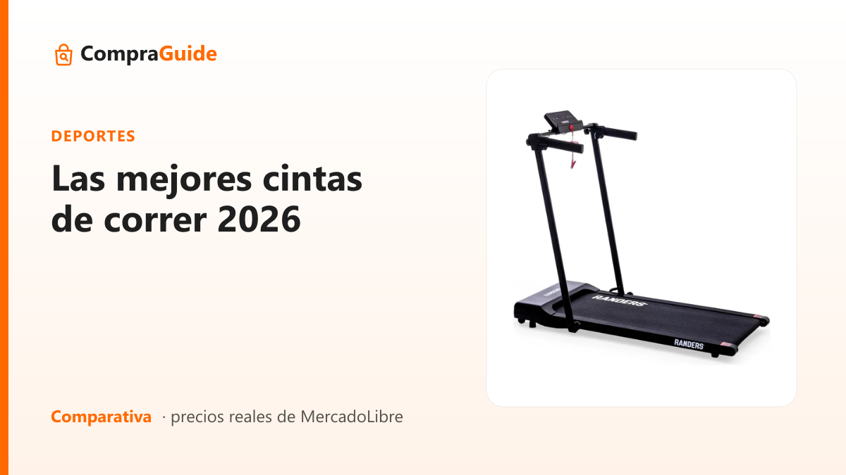 Las mejores cintas de correr 2026