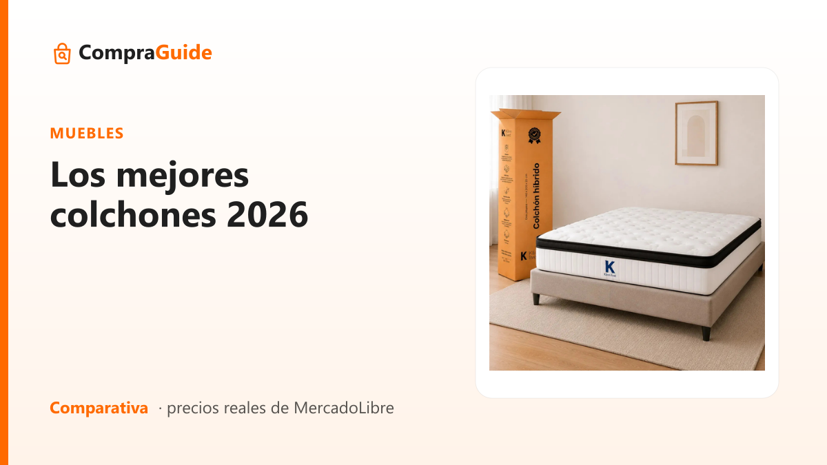 Los mejores colchones 2026