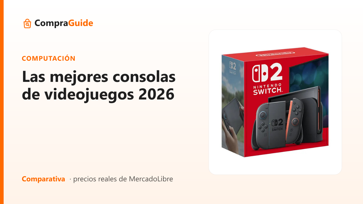 Las mejores consolas de videojuegos 2026