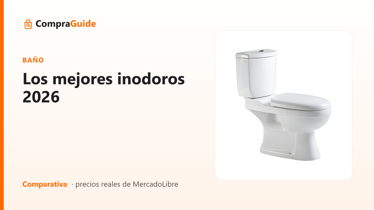 Los mejores inodoros 2026