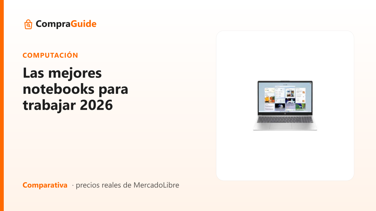 Las mejores notebooks para trabajar 2026