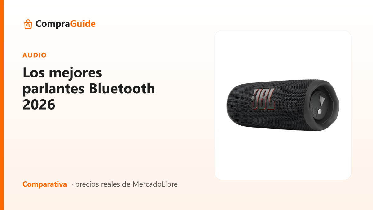 Los mejores parlantes Bluetooth 2026