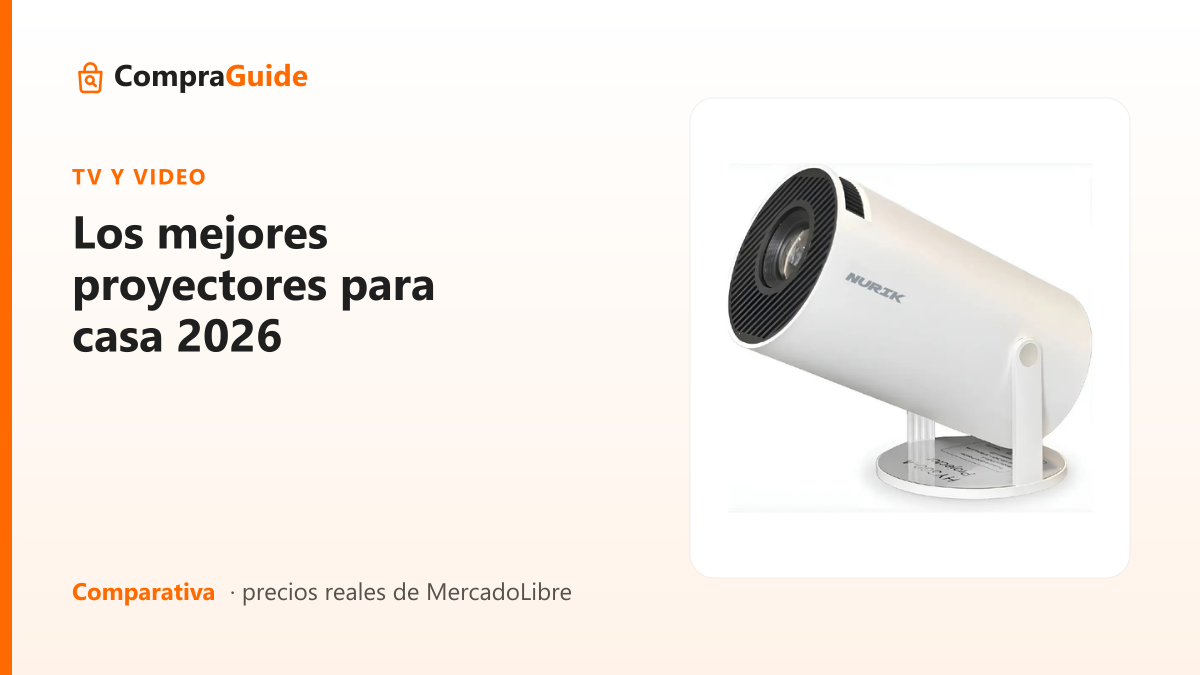 Los mejores proyectores para casa 2026