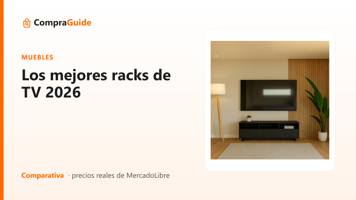 Los mejores racks de TV 2026