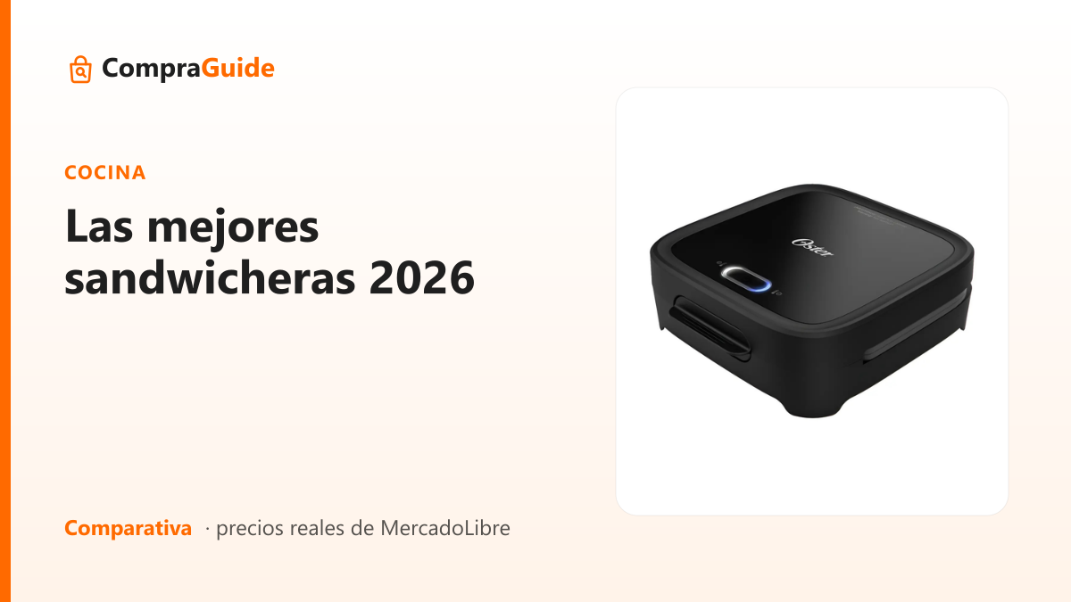 Las mejores sandwicheras 2026