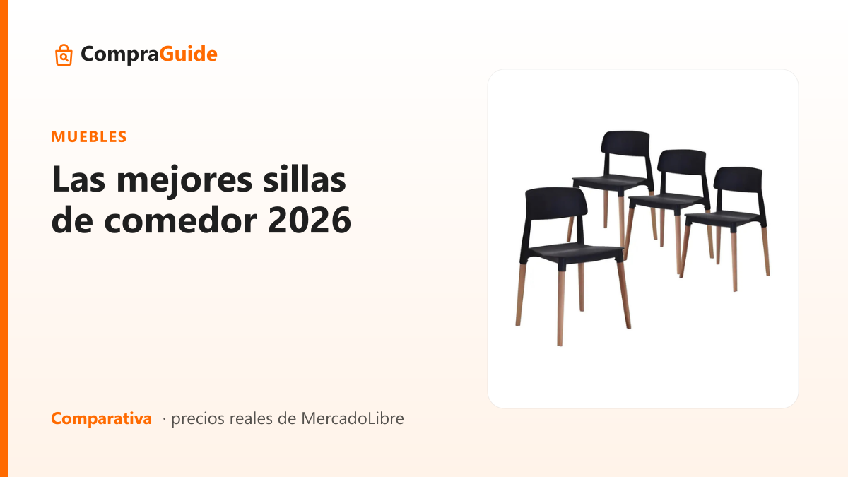 Las mejores sillas de comedor 2026